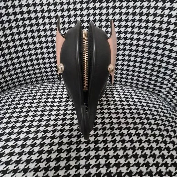 Kate Spade Black and Pink Elephant Bag - Picture 3 of 5